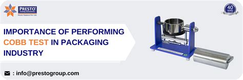 Importance Of Performing Cobb Test In Packaging Industry