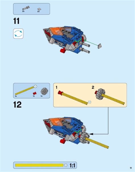 Lego Instructions For Set Jestro S Volcano Lair Nexo Knights