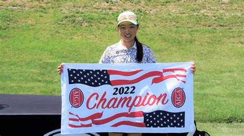 Zhang Secures Her First Ajga Win After Finishing As Runner Up The Year