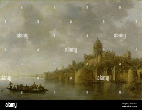 The Valkhof In Nijmegen By Jan Van Goyen Stock Photo Alamy