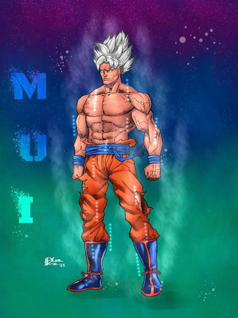 MUI Goku in my art style by Alexanderfemz on DeviantArt