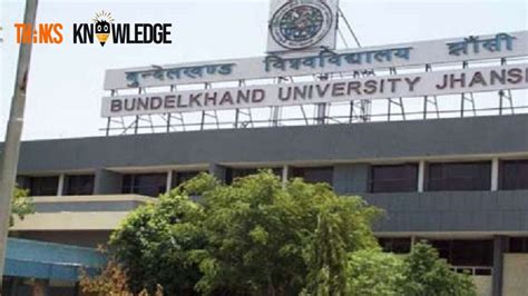 Bundelkhand University Jhansi (BU), Admission Process, Courses, Fees