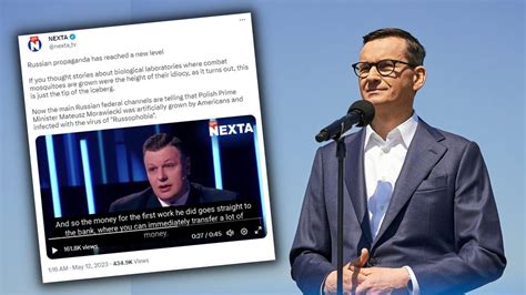 Rosja Mateusz Morawiecki Sztucznie Stworzony Przez Amerykan W