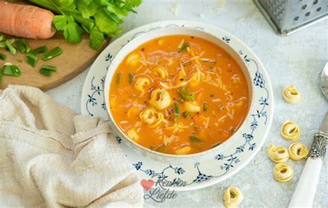 Minestrone Soep Met Pasta Keukenliefde