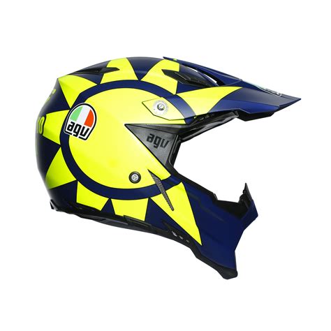 AGV AX8 Evo Rossi Soleluna 2018 AGV Off Road Helmets FREE UK DELIVERY