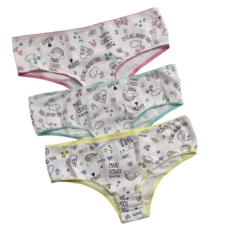 Pack X Culotte Clasico Estampado Arco Iris Sayka Su Negocio