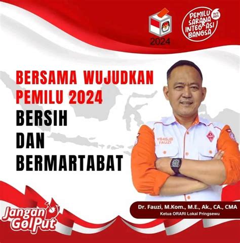 Pemilu 2024 Rektor IBN Lampung Ajak Masyarakat Untuk Tidak Golput