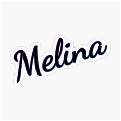 Melina Sticker By Artpop In Stickers Tech Company Logos