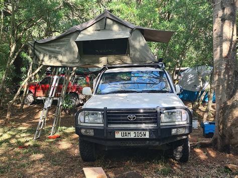 Rent A X Land Cruiser Car With A Rooftop Tent In Uganda