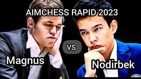 What A Fight By Nodirbek Nodirbek Abdusattorov Vs Magnus Carlsen