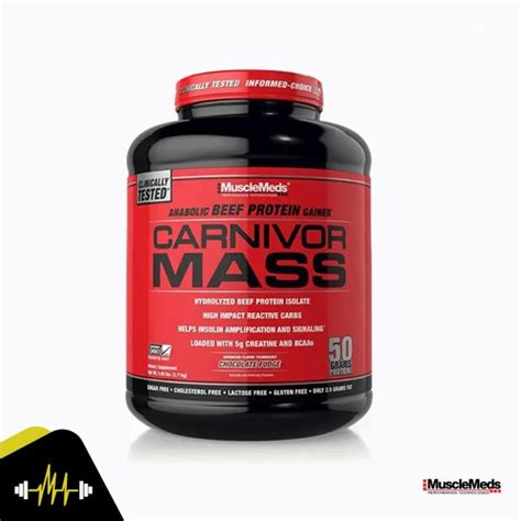 Musclemeds Carnivor Mass Chocolate Peanut Butter Lb Tienda De