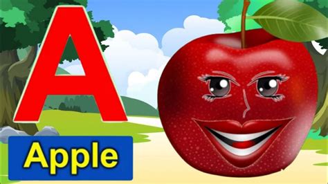 A For Apple B For Ball Abcd Alphabet Song Abcdefg