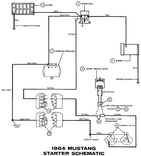 1986 Mustang Starter Solenoid Wiring Diagram