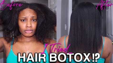 I Tried Afro Hair Botox What Is Hair Botox Does It Work