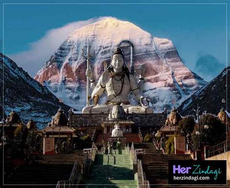 Kailash Parvat Shiv Mandir / He travelled all over india, visiting ...