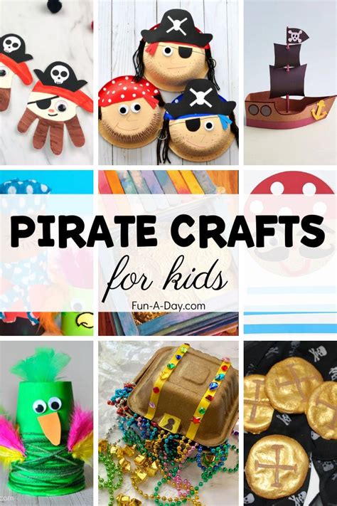 Pirate Crafts For Kids To Make Pirate Crafts Preschool Pirate Crafts