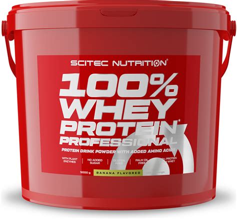 Scitec Nutrition 100 Whey Professional With Added Amino Acids Πρωτεΐνη Ορού Γάλακτος Χωρίς