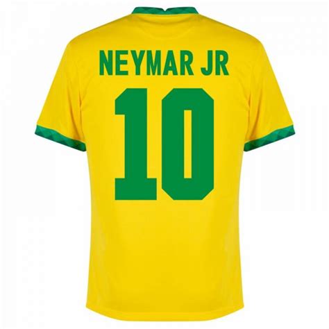 MAILLOT BRESIL DOMICILE 2020 2021 NEYMAR JR 10