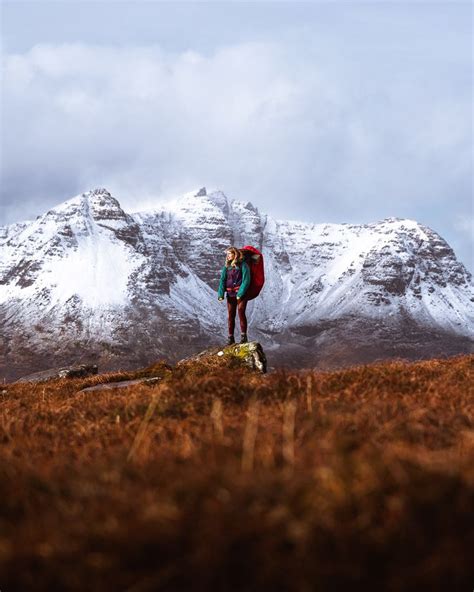 Hiking in Scotland - From Shenavall Bothy in Scottish Highlands ...