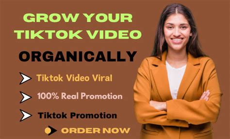 Grow Your Tik Tok Video To Go Viral By Jhon Sophia Fiverr