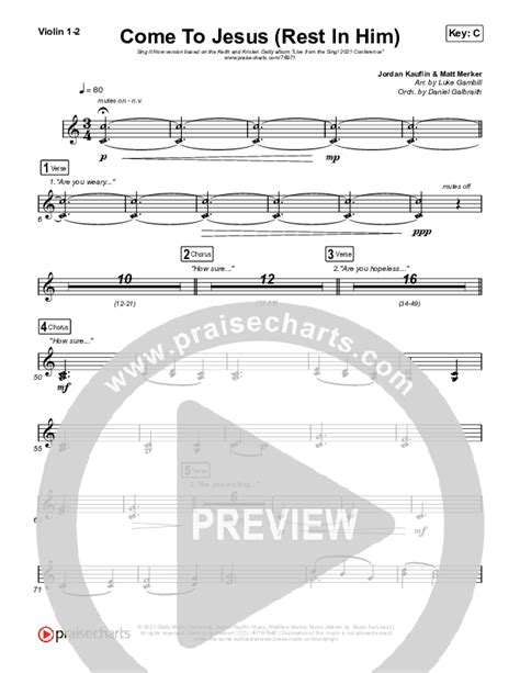 Come To Jesus Rest In Him Sing It Now Satb Violin Sheet Music Pdf