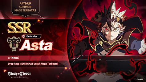 Karakter Defender Terkuat Ssr Asta Hadir Di Season Black Clover M