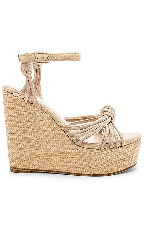 RAYE Gina Wedge In Nude REVOLVE