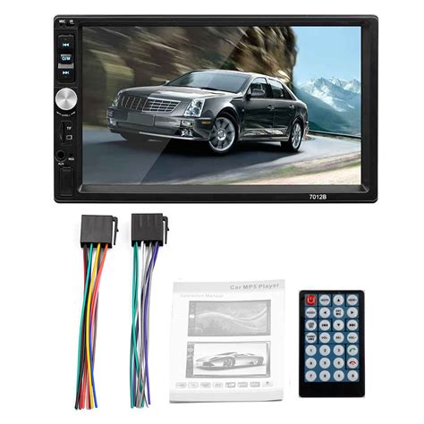 Stok Lokal Cod 7012b 1080p Radio Mobil Double Din Pemutar Video Multimedia 7 Inci Dengan