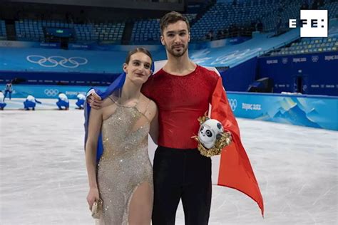 Oro para Francia y primer diploma olímpico para España en danza sobre hielo