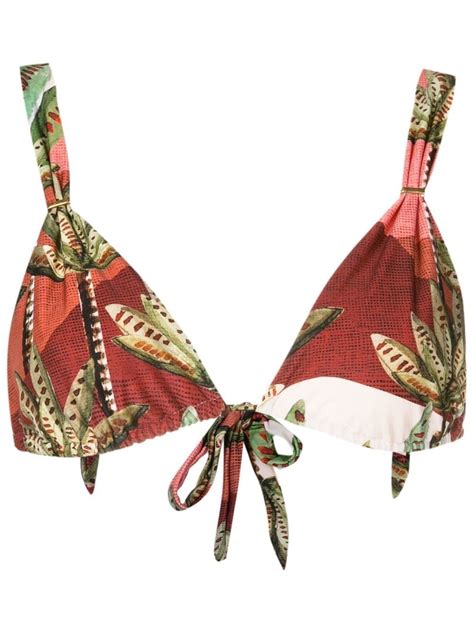 Lenny Niemeyer Aroeira Triangular Cup Bikini Top Multicolour