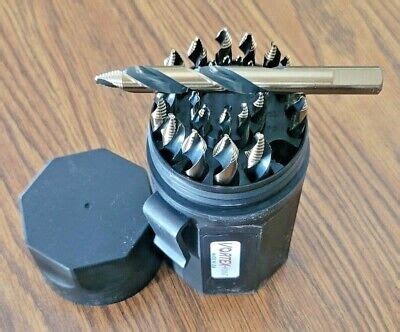 Norseman 29pc Vortex Step Drill Point Mechanics Length Drill Bit Set