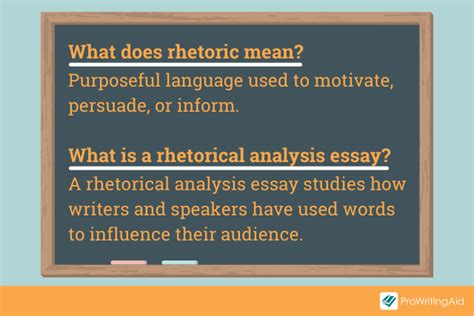 What Is A Rhetorical Analysis And How To Write A Great One Analysis