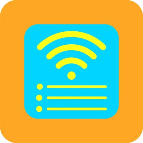 Iconos de conexión Wi Fi Vector Premium