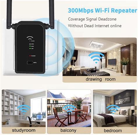 Aigital Wifi Router Long Range Extender M Wi Fi Signal Booster