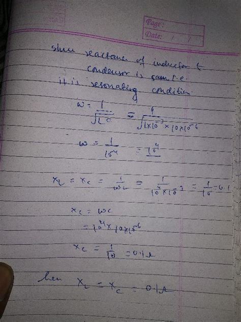 4 An Inductance Of 1mH A Capacitor Of 10uF And A Resistance Of 5012