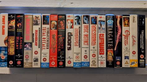 Tribute To Movie Producer Mario Kassar Vhs Tape Collection 🎬🎥📼📺💲