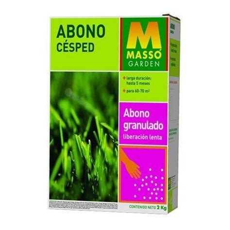 MassÓ Abono Para Césped 2 Kg Amazones Jardín