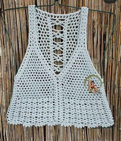 Pin By Yanina Vasquez Arce On Blusas Tejidas Crochet Top Pattern