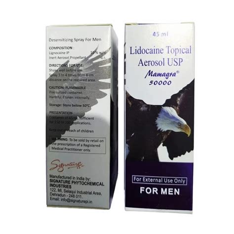 Lidocaine Topical Aerosol Usp Mamagra At Rs Bottle Sumul