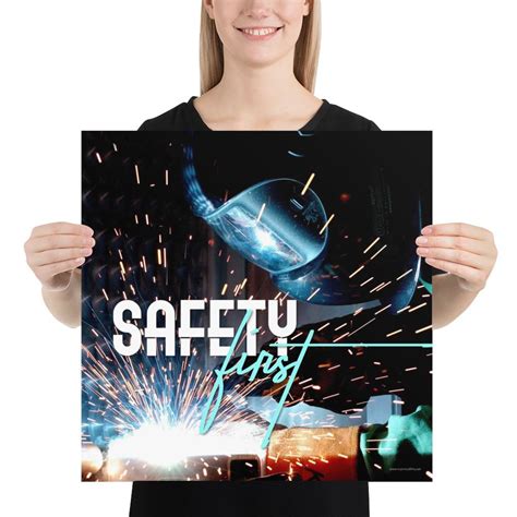 Safety First - Premium Safety Poster – Inspire Safety