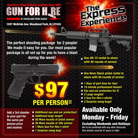 Express-Shooting-Package - Best Gun Range NYC and NJ Area | Gun Range ...