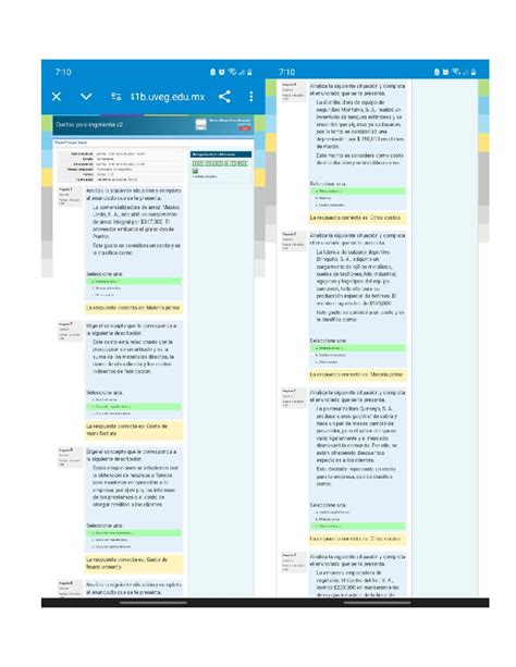 Examen Clasificacion De Los Costos Pregunta Analiza La