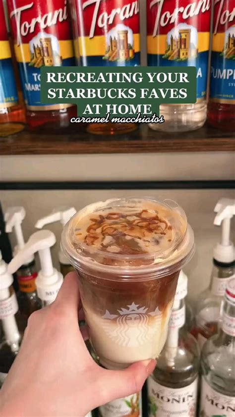 How To Make A Starbucks Caramel Macchiato Artofit