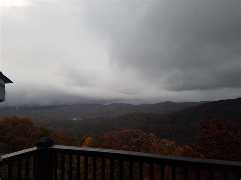 Halloween Storm Rolling In: Seven Devils, NC : r/weather