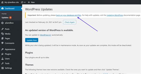 Cómo encontrar su versión actual de WordPress y actualizar a la última