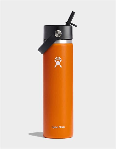 HYDRO FLASK 24 oz Wide Mouth With Straw Lid Water Bottle - MESA | Tillys