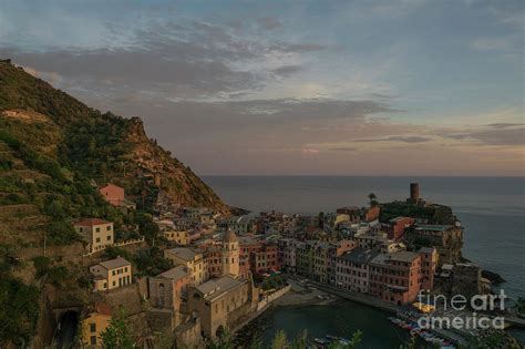 Vernazza Sunset Photograph by Brian Kamprath - Fine Art America