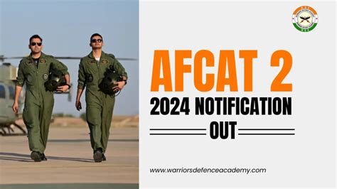 AFCAT 2 2024 Notification Out Check Apply Online Date