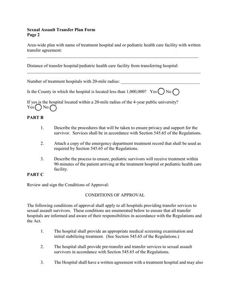 Illinois Sexual Assault Transfer Plan Fill Out Sign Online And Download Pdf Templateroller