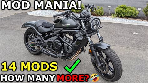 Must Have Mods For Vulcan 650 S Best Mods For Kawasaki Vulcan 650 S Motovlog Youtube